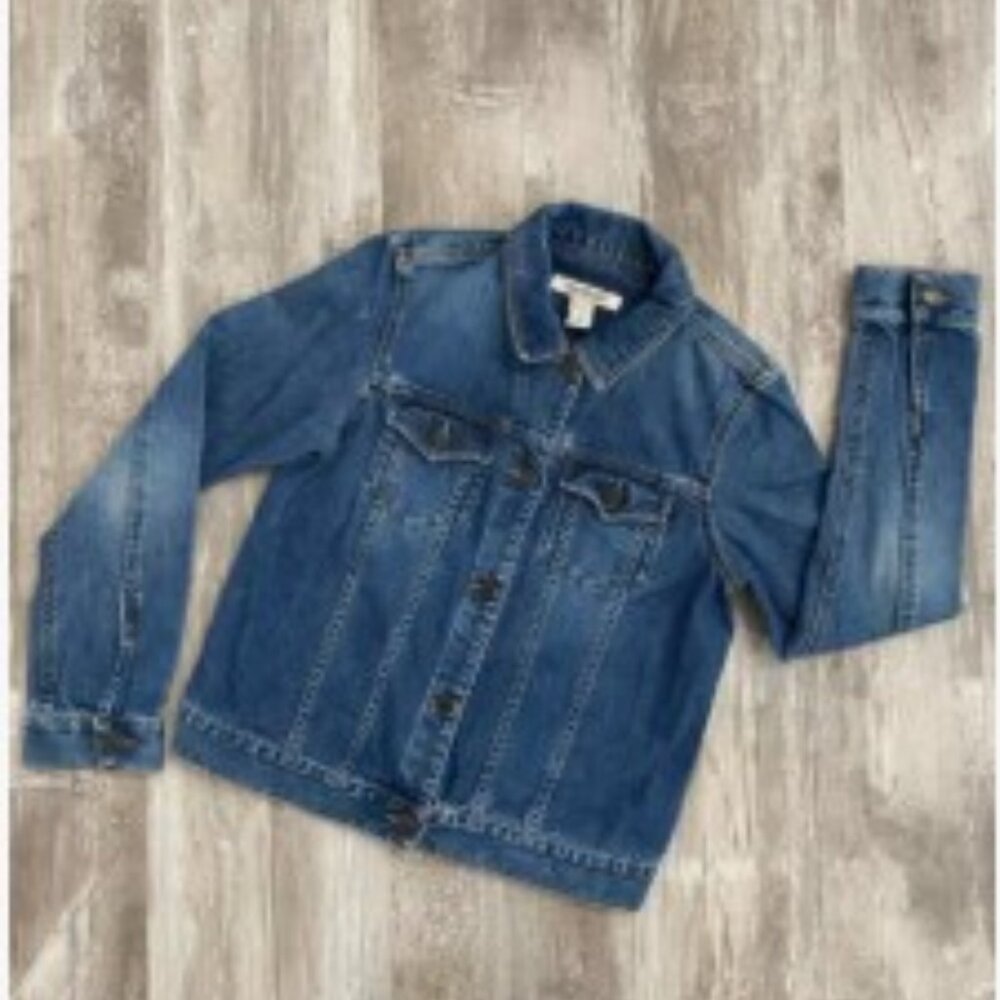 Abercrombie & Fitch Denim Jean Jacket Women’s Size Medium